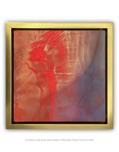 Hearts on Fire | Framed Giclee Print on Canvas